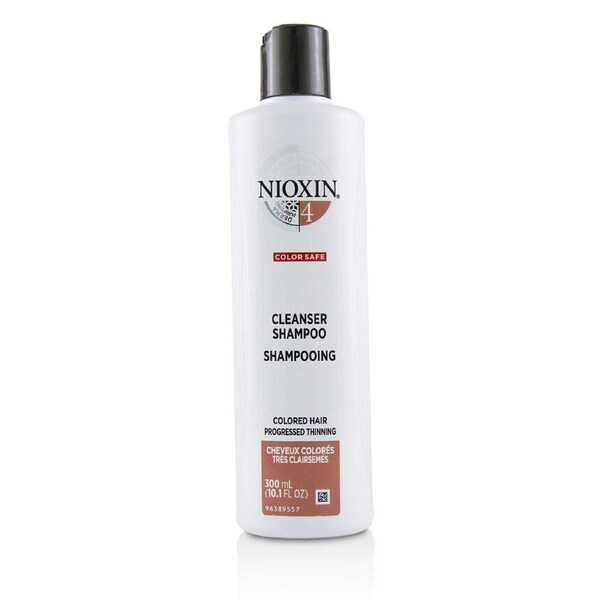 Nioxin Derma Purifying System 4 Cleanser Shampoo (Colored Hair, Progressed Thinning, Color Safe) 300ml/10.1oz 300ml/10.1oz