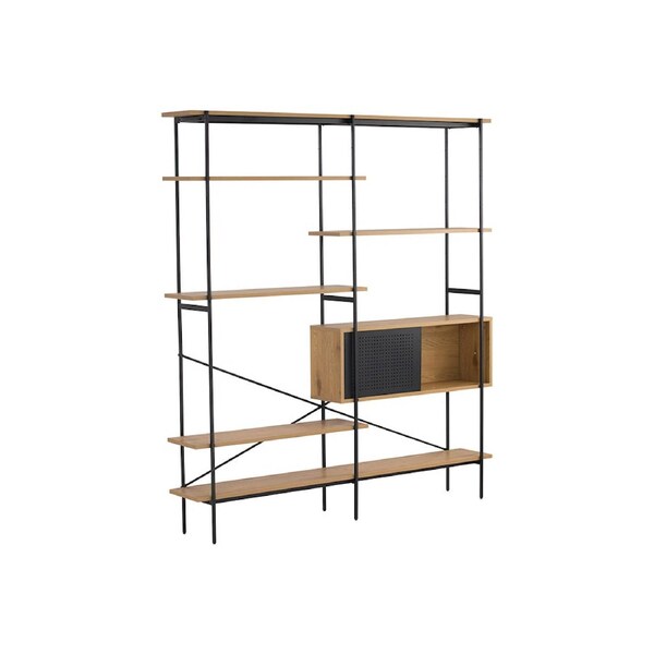 Modern Furniture KREMAN Display Unit 188x172cm - Oak
