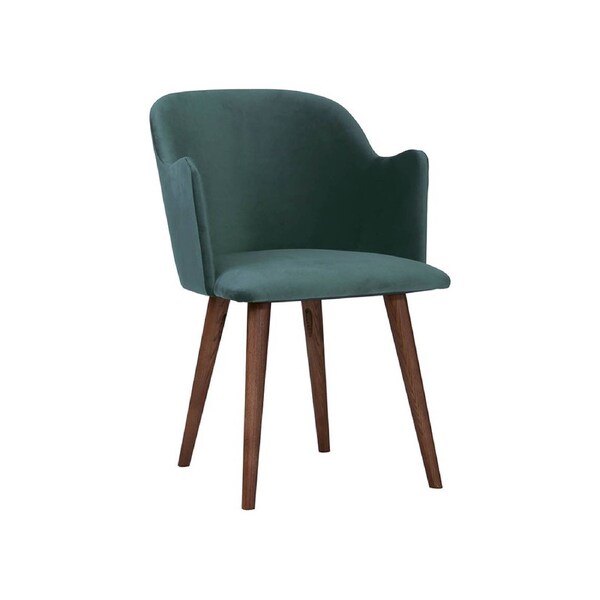 Modern Furniture NAYELI Dining Chair 78x58cm- Dark Green