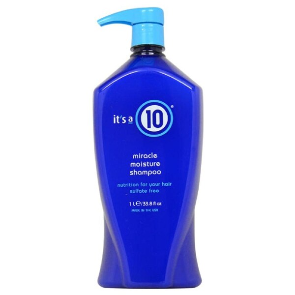 Its A 10 Miracle Moisture Shampoo by Its A 10 for Unisex - 33.8 oz Shampoo 33.8 oz