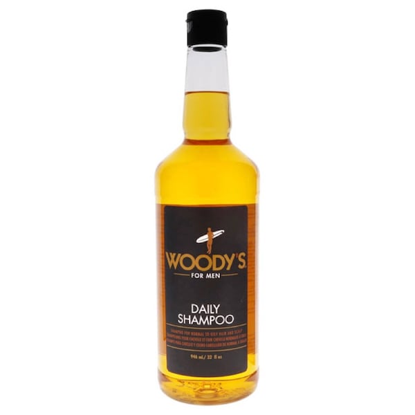 Daily Shampoo by Woodys for Men - 32 oz Shampoo 32 oz