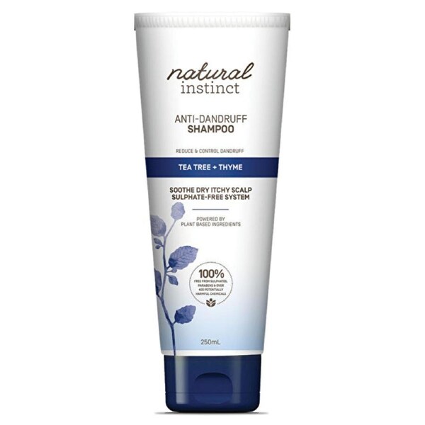 Natural Instinct Anti-Dandruff (Tea Tree + Thyme) Shampoo 250ml 250ml