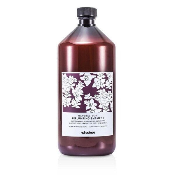 Davines Natural Tech Replumping Shampoo (For All Hair Types) 1000ml/33.8oz 1000ml/33.8oz