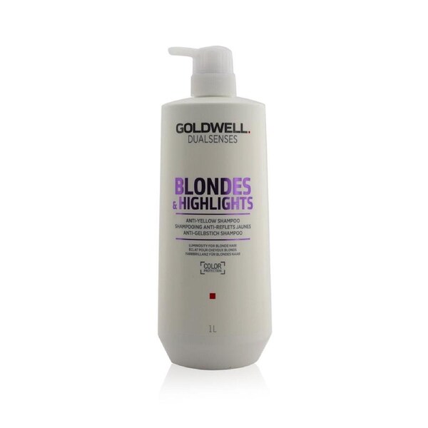 Goldwell Dual Senses Blondes & Highlights Anti-Yellow Shampoo (Luminosity For Blonde Hair) 1000ml/33.8oz 1000ml/33.8oz
