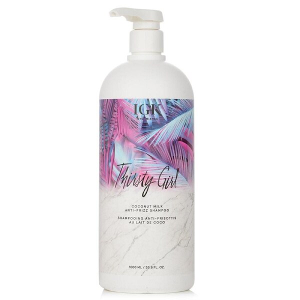 IGK Thirsty Girl Coconut Milk Anti-Frizz Shampoo 1000ml/33.8oz 1000ml/33.8oz