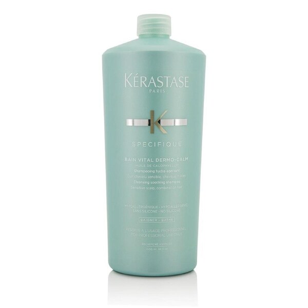 Kerastase Specifique Bain Vital Dermo-Calm Cleansing Soothing Shampoo (Sensitive Scalp, Combination Hair) 1000ml/34oz 1000ml/34oz