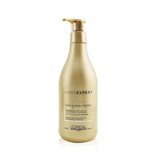 L'Oreal Professionnel Serie Expert - Absolut Repair Gold Quinoa + Protein Instant Resurfacing Shampoo 500ml/16.9oz 500ml/16.9oz