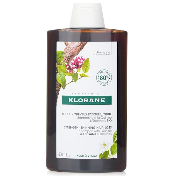 Klorane Shampoo With Quinine & Organic Edelweiss (Strength Thinning Hair) 400ml 400ml