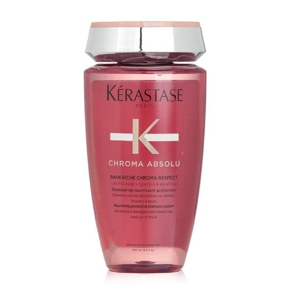 Kerastase Chroma Absolu Bain Riche Chroma Respect Shampoo (For Sensitized or Damaged Color-Treated Hair) 250ml/8.5oz 250ml/8.5oz