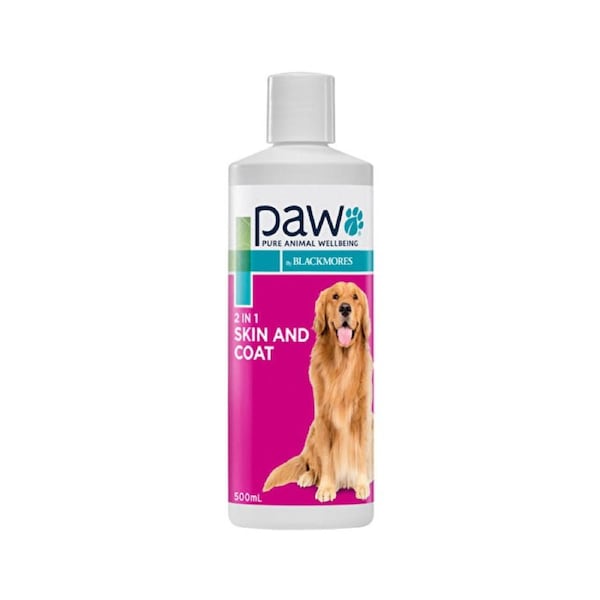 Paw By Blackmores PAW By Blackmores 2In1 Skin and Coat (Conditioning Shampoo) 500ml 500ml