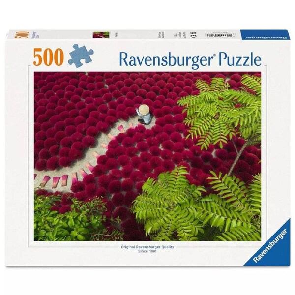Ravensburger A Sea of Red 500 Piece Jigsaw Puzzle