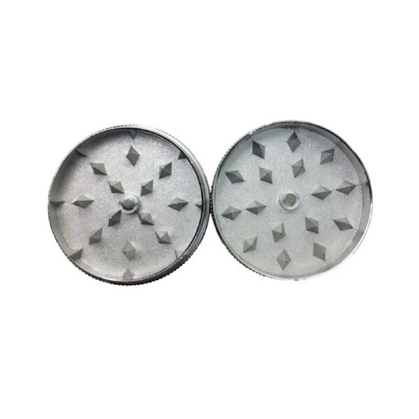 OzOffer Herb Grinder Metal Double Layer