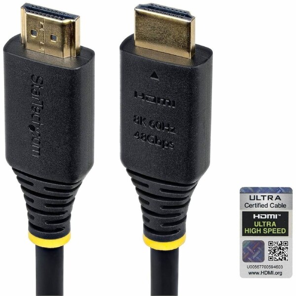 StarTech.com 3m (10ft) Certified Ultra High Speed HDMI Cable, 8K 60Hz/4K 120Hz, HDMI 2.1 Cable with HDR10+ / eARC, 48Gbps, 8K HDMI Cord - HDMI 2.1