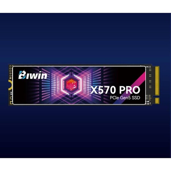 BIWIN X570-8TB M.2 PCIe Gen 5*4 Speeds Up to 14000/13000 MB/s BX570DN08TB-RGX - 5 Year Warranty
