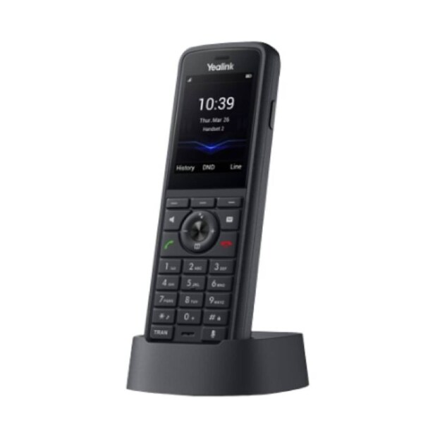 Yealink W59R-P Rugged DECT Handset Only, IP67, Bluetooth 5.2,dual-mic noise cancellation,21 hrs talk time,320 hrs standby, compatible W80/W90 multi