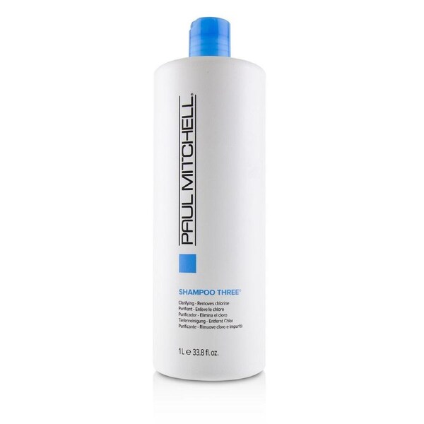 Paul Mitchell Shampoo Three (Clarifying - Removes Chlorine) 1000ml/33.8oz 1000ml/33.8oz