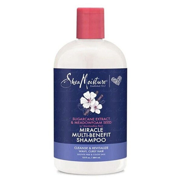 Shea Moisture Sugarcane Extract And Meadowfoam Miracle Multi-benefit Shampoo 384ml 384ml