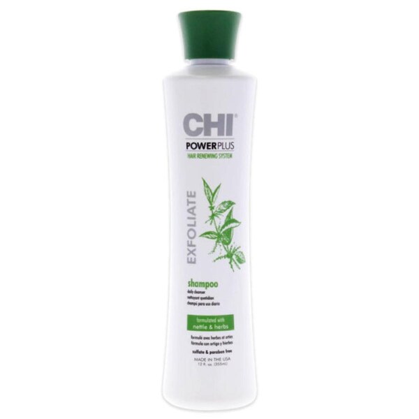 Power Plus Exfoliate Shampoo by CHI for Unisex - 12 oz Shampoo 12 oz