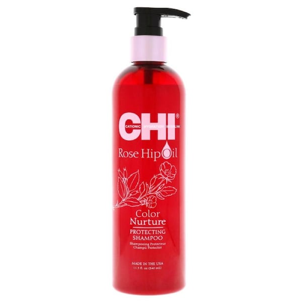 Rose Hip Oil Color Nurture Protecting Shampoo by CHI for Unisex - 11.5 oz Shampoo 11.5 oz