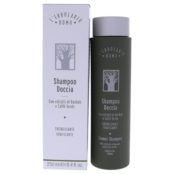 Shower Shampoo - Uomo by LErbolario for Unisex - 8.4 oz Shampoo 8.4 oz
