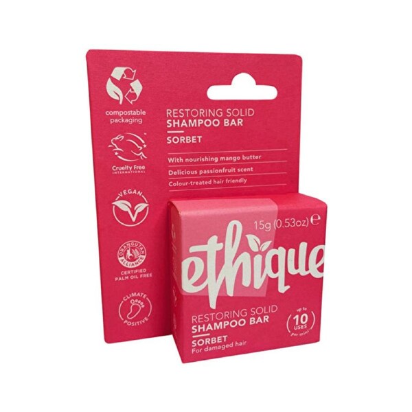 Ethique Bar Shampoo Restoring Solid Sorbet (For Balanced Hair) 15g 15g