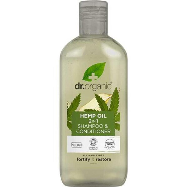 Dr Organic 2 in 1 Shampoo Conditioner Hemp Oil 265ml 265ml