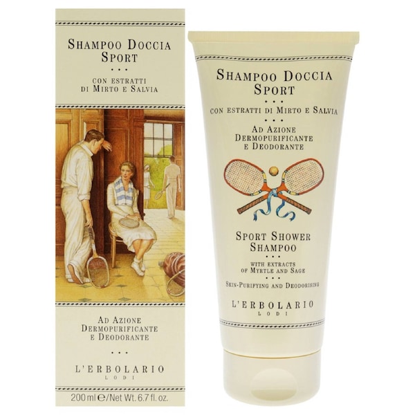 Shower Shampoo - Sport by LErbolario for Unisex - 6.7 oz Shampoo 6.7 oz