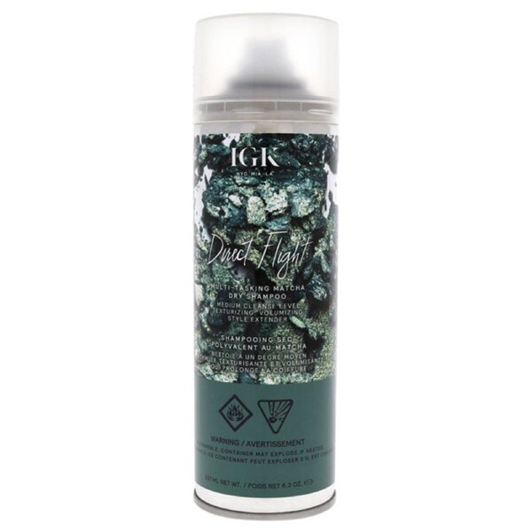 Direct Flight Matcha Dry Shampoo by IGK for Unisex - 6.3 oz Dry Shampo 6.3 oz