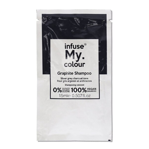 Graphite Shampoo by Infuse My Colour for Unisex - 0.507 oz Shampoo 15 ml