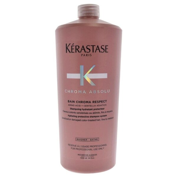 Chroma Absolu Bain Respect Shampoo by Kerastase for Unisex - 34 oz Shampoo 34 oz