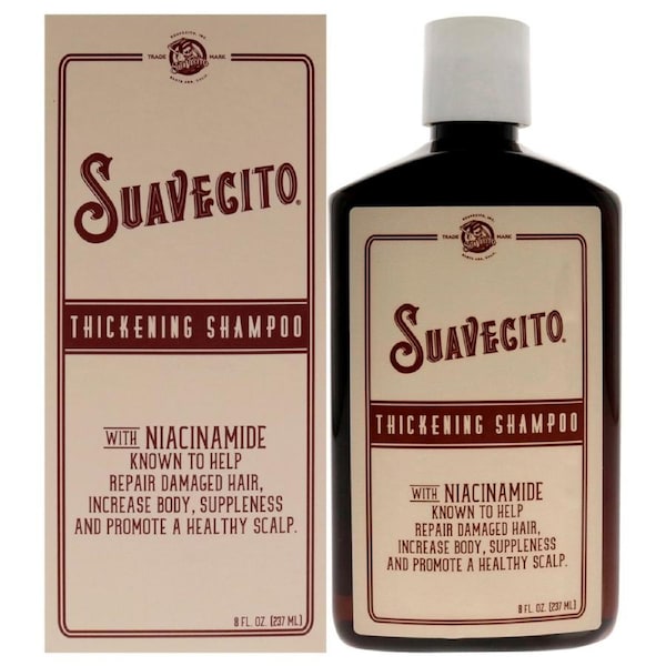 Thickening Shampoo by Suavecito for Men - 8 oz Shampoo 8 oz