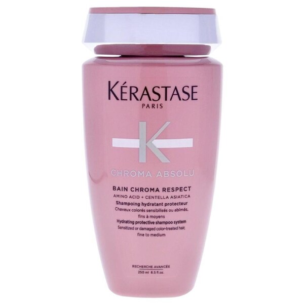 Chroma Absolu Bain Chroma Respect Shampoo by Kerastase for Unisex - 8.4 oz Shampoo 8.5 oz
