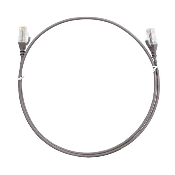 8ware CAT6 Premium RJ45 UTP Ultra Thin Slim Network Cable - 3m Grey (CAT6THINGE-3M)