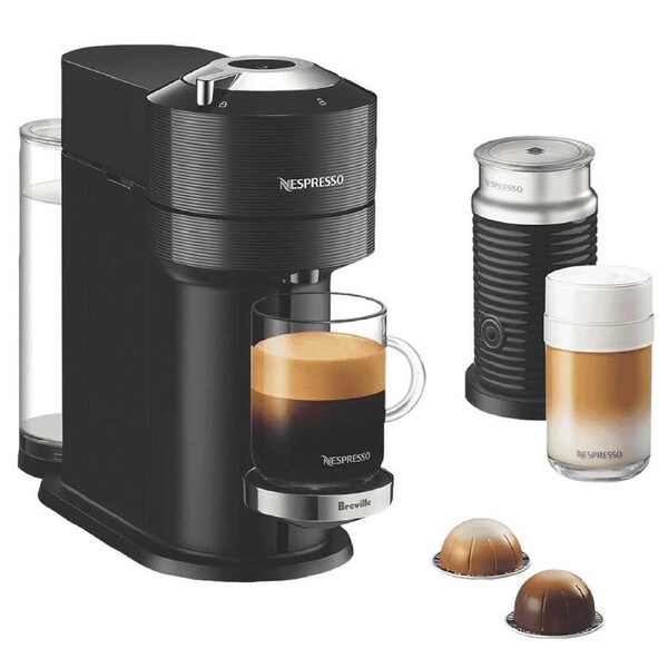 Nespresso BNV560BLK Vertuo Next Premium Solo Classic Black Black