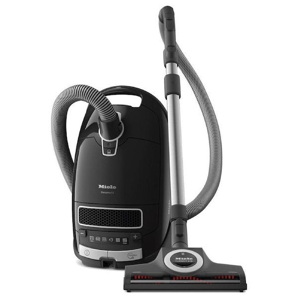 Miele COMPLTC3WEXECO Complete C3 Turbo PowerLine Vacuum Obsidian Black