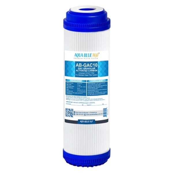 AQUA BLUE H20 GAC High flow Carbon Cartridge Fits AP117 FS117 GC051 AB-GAC