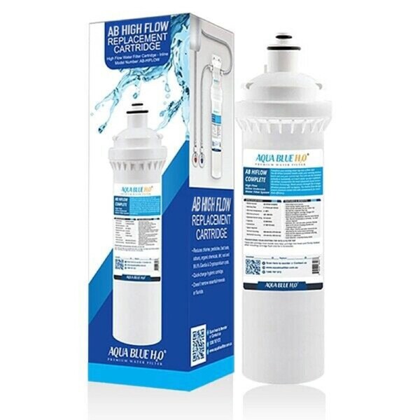 Aqua Blue H20 High Flow in-line - 4 Stage Water Filtration System CARTRIDGE