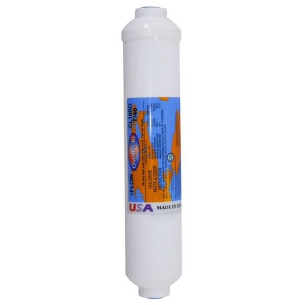 Omnipure CL10RO K2540BB T40 GacCarbon 5 Micron Inline Water Filter