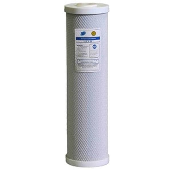 Pure 91451/N 4.5"x 20" Big Blue Coconut Carbon Block 5 Micron Filter /AQUA BLUE H20 ABCTO2045-5M