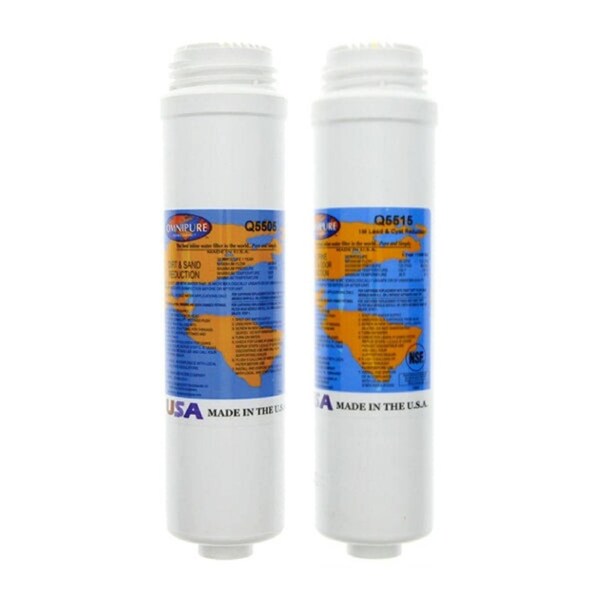 Omnipure Q5505 and Q5515 Carbon Block Filter Replacement Cartridge USA