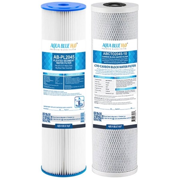 Hybrid R2 Replacement Water Filter Cartridges PL05MP2 DP10MP2 20" Compatible model