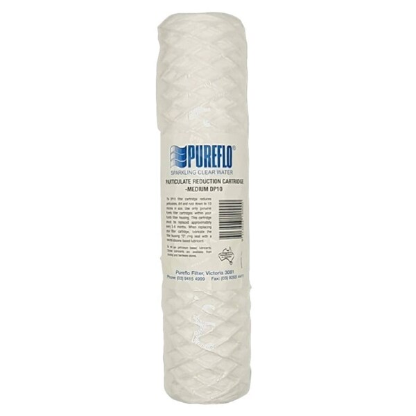 Pureflo Dirt &Rust 10 Micron Water Filtre Medium DP10