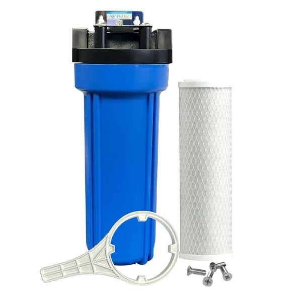Aqua Blue H2O Carbon Block Filter - CTO Coconut Shell 10"x2.5"