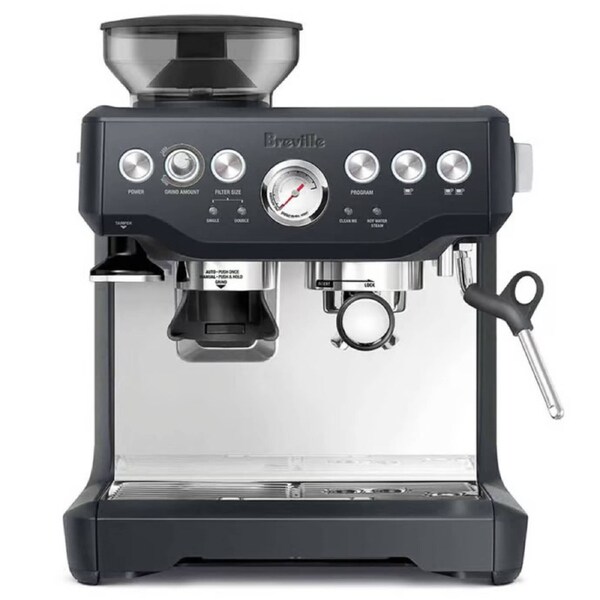 Breville the Barista Express Manual Espresso Machine with Grinder Charcoal BES870CHR