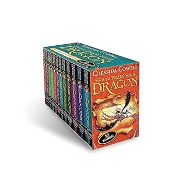 How to Train Your Dragon 12 Copy Rigid Slipcase by Cressida Cowell