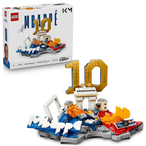 LEGO Editions: Kylian Mbappe - Football Highlights (43013)