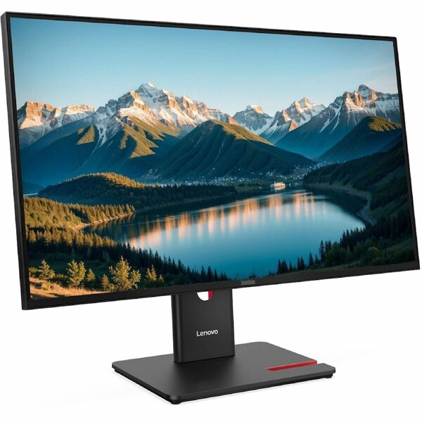ThinkVision T27q-40 27inch QHD monitor IPS 2560 x 1440 16:9 Anti-Glare HDMI+DP input Audio-Out USB 3.1 Gen1 hub Full-function stand HDMI USB-A to B