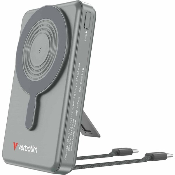 Charge n Go Two Cable 10 000mAh Power Bank with Display