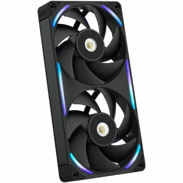 NZXT F240X - 240mm Performance RGB Fan Single-Frame - Black