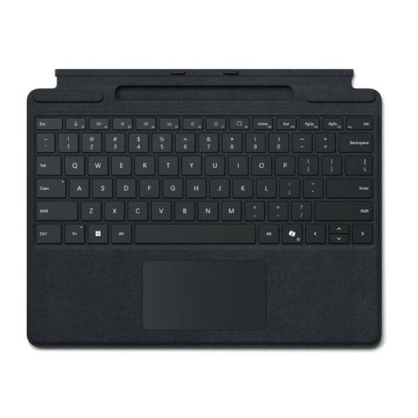 Microsoft Surface Pro Signature Keyboard Black Microsoft Cover port compatible Pro 11 Pro 10 Surface Pro 9 Surface Pro 8 Surface Pro X -No Pen